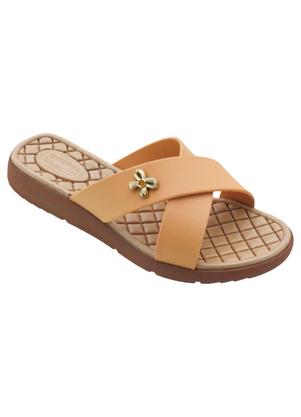 Chinelo (Damasco) com Tiras Transpassados