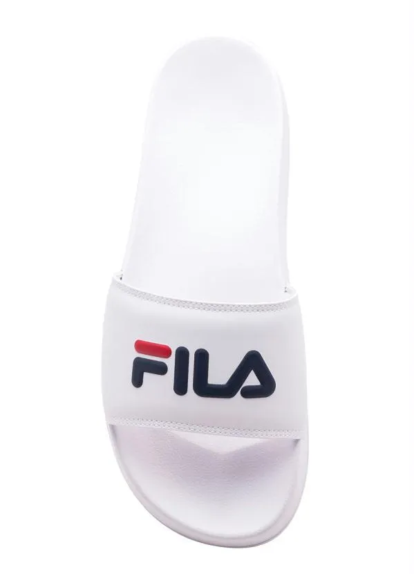 Fila - Chinelo Fila Drifter Basic Branco Slide 5