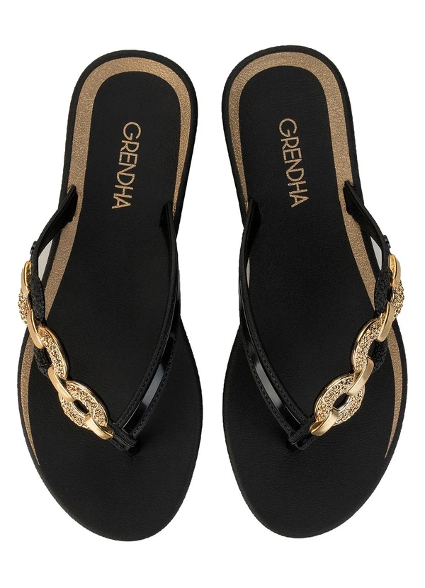 Ipanema - Chinelo Grendha Essencial Preta 2