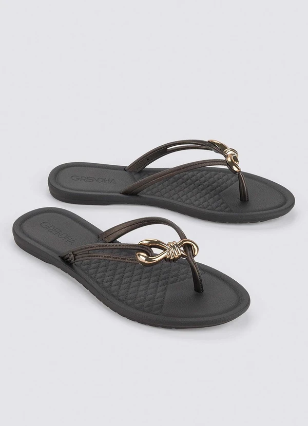 Grendha - Chinelo Grendha Ideal Preto