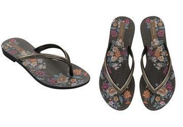 Chinelo Grendha Mais Acai Energia Preto