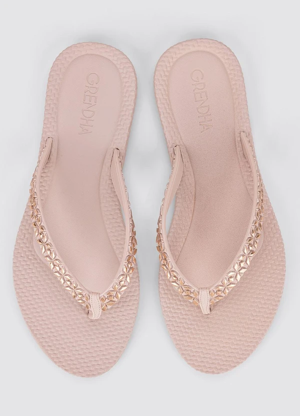 Grendha - Chinelo Grendha Todo Dia Brilhante Nude 2