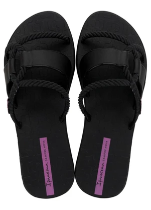 Chinelo Ipanema Diversa Gaspea (Preta) - IPANEMA