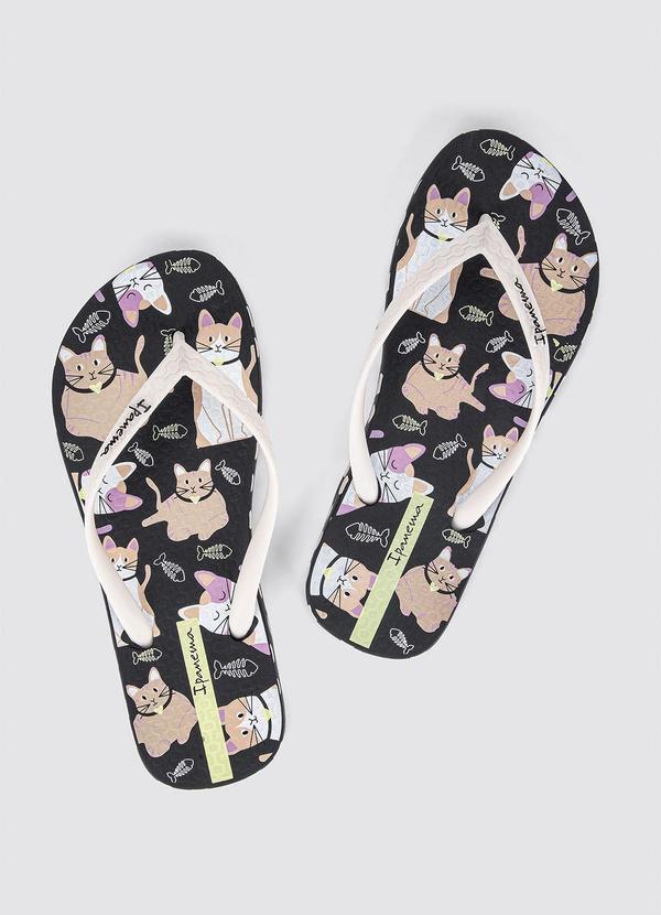 Ipanema - Chinelo Ipanema Love Pets Preto 2