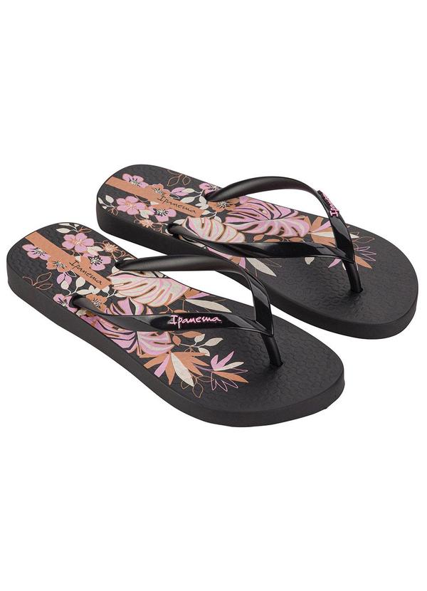 Ipanema - Chinelo Ipanema Orla Preto