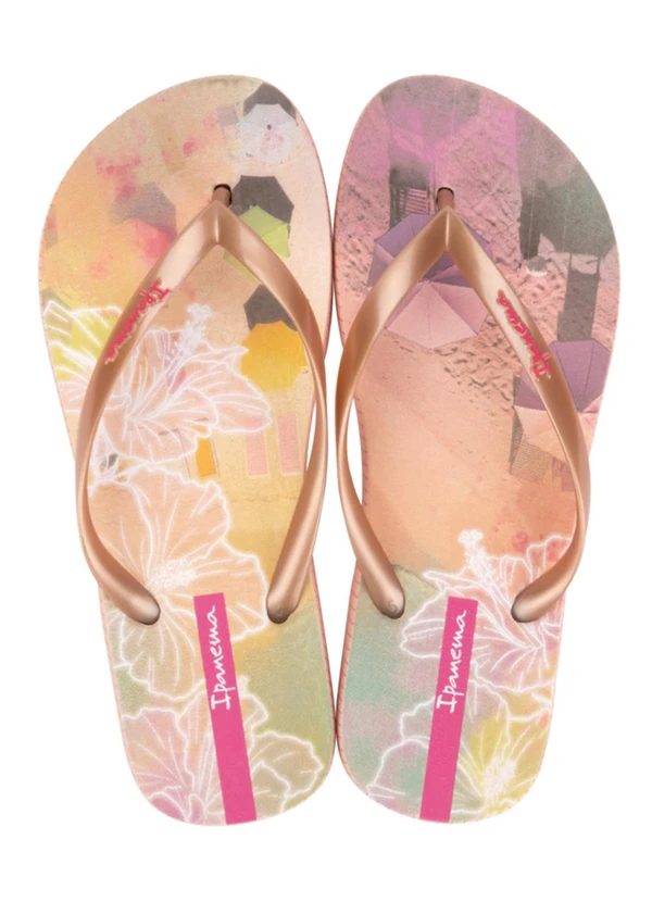 Ipanema - Chinelo Ipanema sem Igual Rosa Metalizado 2