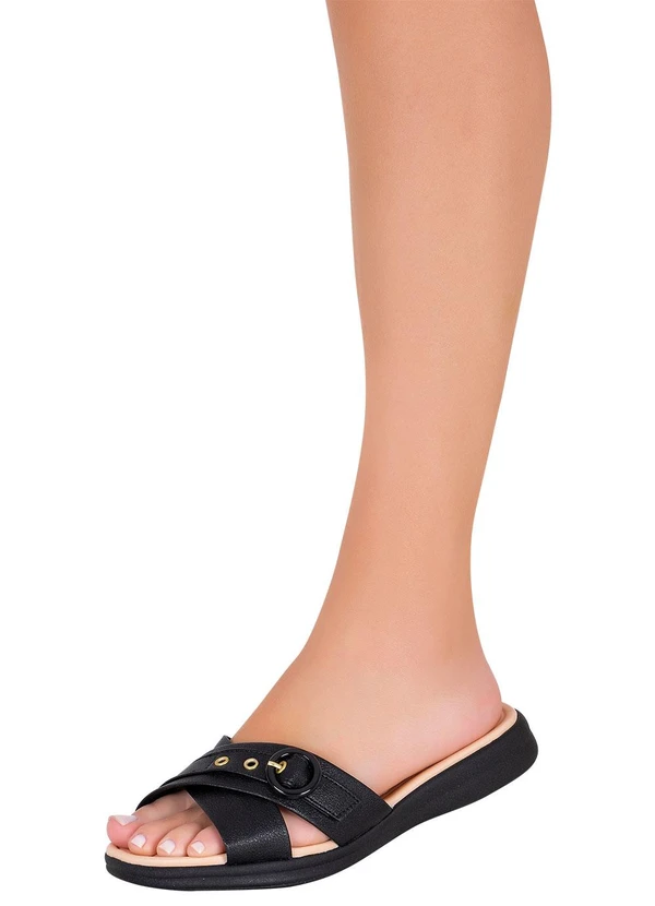 Modare - Chinelo Modare Preto em Sintético 6