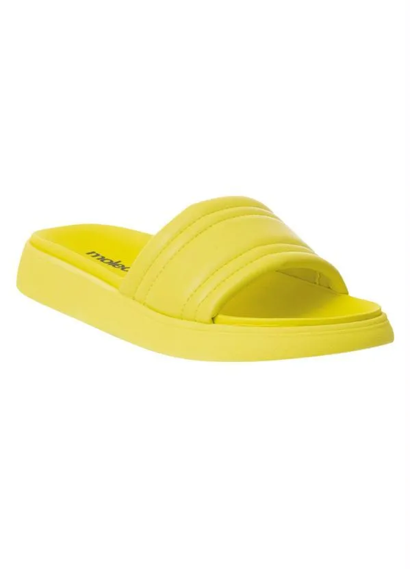 Moleca - Chinelo Moleca Amarelo em Sintético