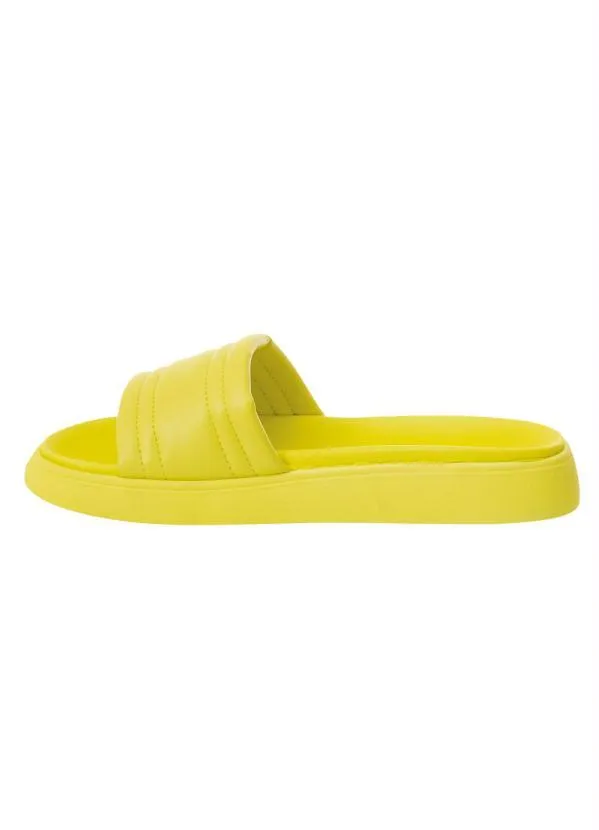 Moleca - Chinelo Moleca Amarelo em Sintético 3