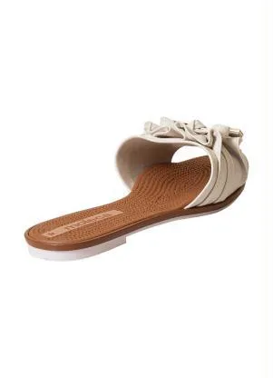 Chinelo Moleca (Branco) em Sisntético - MOLECA