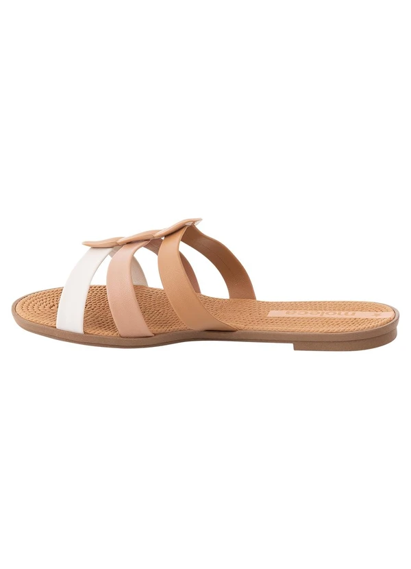 Moleca - Chinelo Moleca Caramelo em Sintétco 3