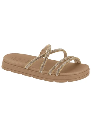 Chinelo Moleca (Creme) com Strass - MOLECA