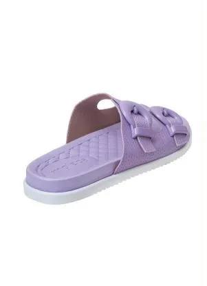 Chinelo Moleca (Lilas) em Sintético - MOLECA