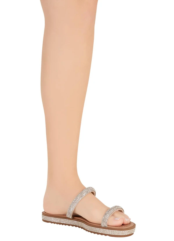 Moleca - Chinelo Moleca Nude em Sintético 4