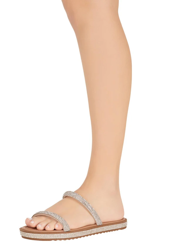 Moleca - Chinelo Moleca Nude em Sintético 5