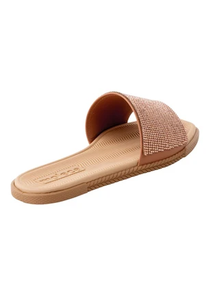 Chinelo Moleca (Nude) em Sintético - MOLECA