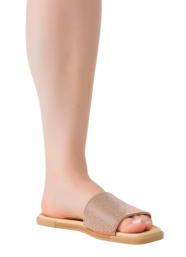 Moleca - Chinelo Moleca Nude em Sintético 5