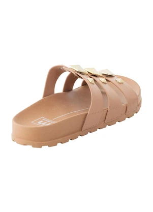 Chinelo Moleca (Nude) em Sintético - MOLECA