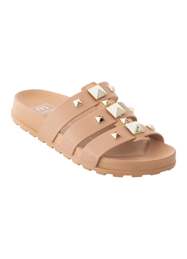 Moleca - Chinelo Moleca Nude em Sintético