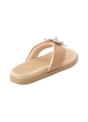 Chinelo Moleca (Nude) em Sintético - MOLECA