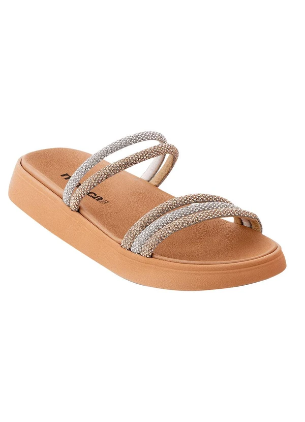 Moleca - Chinelo Moleca Nude em Sintético 2