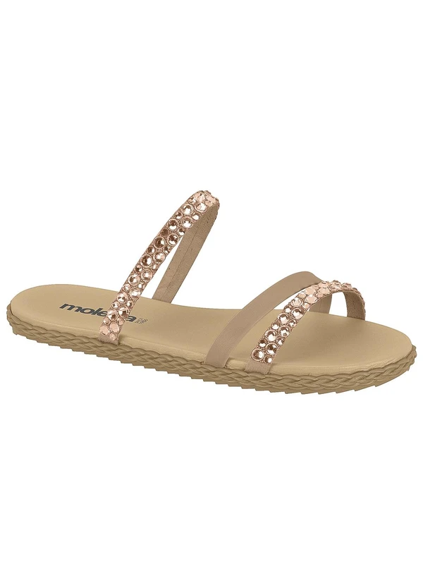 Moleca - Chinelo Moleca Nude