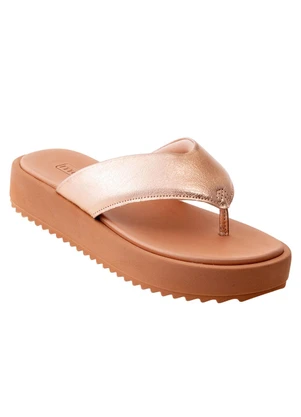 Chinelo Moleca (Ouro Rosado) em Sintético - MOLECA