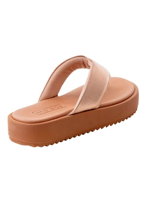 Chinelo Moleca (Ouro Rosado) em Sintético - MOLECA