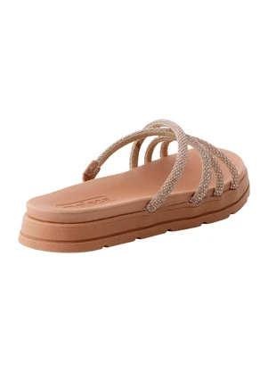 Chinelo Moleca (Ouro Rosado) em Sintético - MOLECA