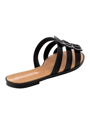 Chinelo Moleca (Preta) em Sintético - MOLECA