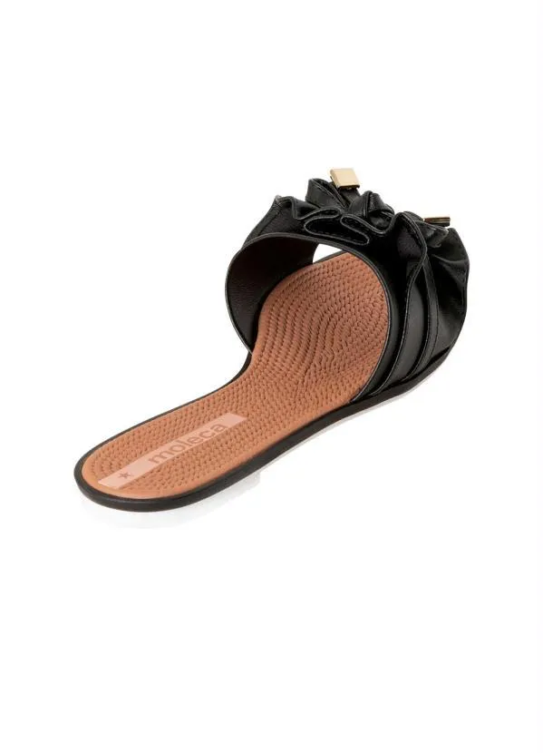 Moleca - Chinelo Moleca Preto em Sintético 2