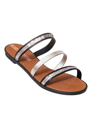 Chinelo Moleca (Preto) em Sintético - MOLECA