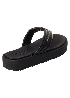 Chinelo Moleca (Preto) em Sintético - MOLECA