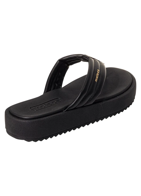 Moleca - Chinelo Moleca Preto em Sintético 2