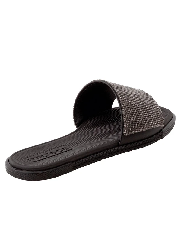 Moleca - Chinelo Moleca Preto em Sintético 3