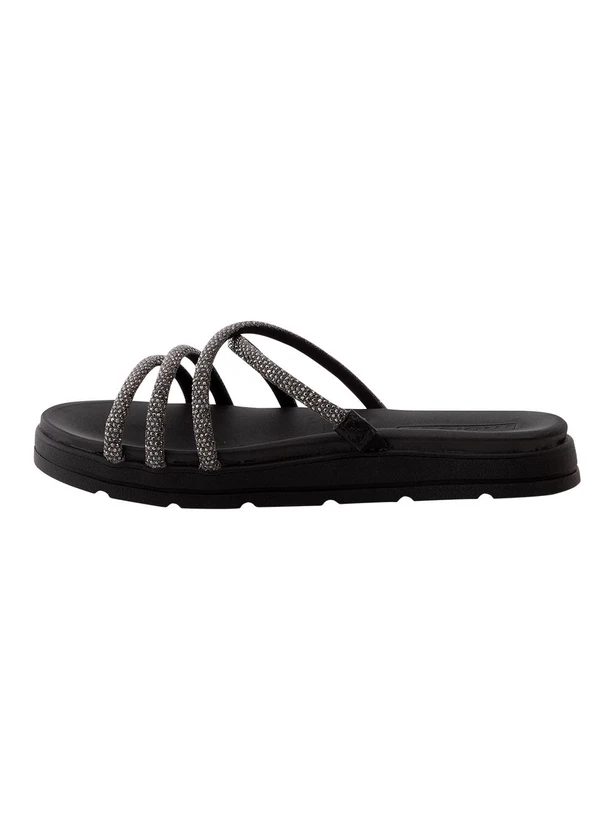 Moleca - Chinelo Moleca Preto em Sintético 3