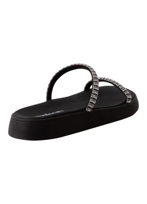 Chinelo Moleca (Preto) em Sintético - MOLECA