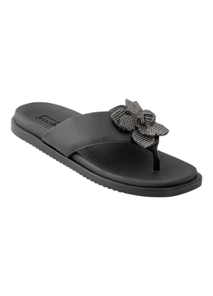 Chinelo Moleca (Preto) em Sintético - MOLECA