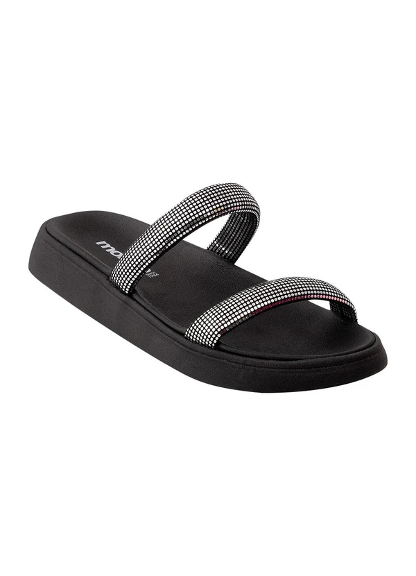 Moleca - Chinelo Moleca Preto em Sintético 2