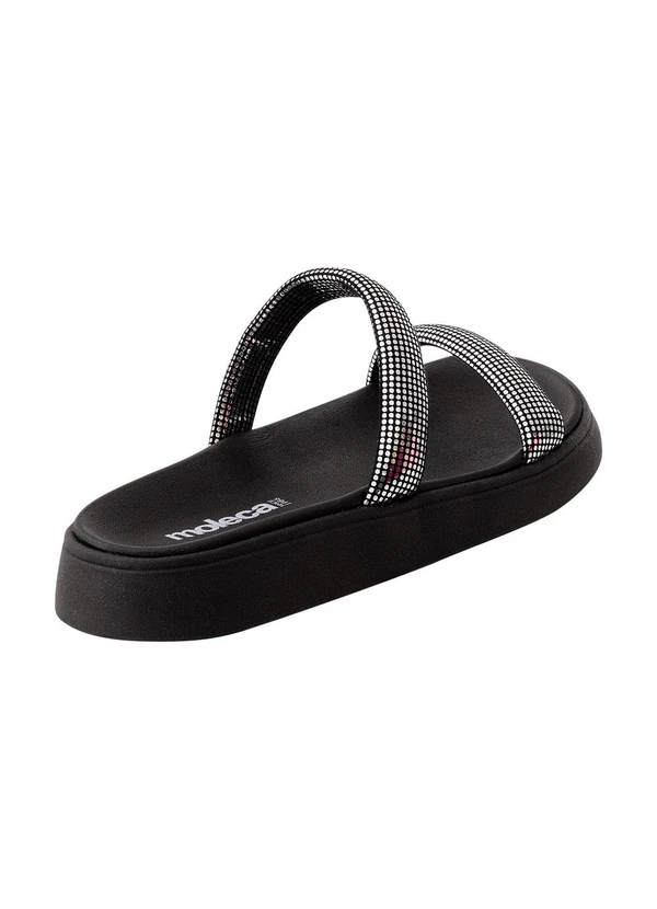 Moleca - Chinelo Moleca Preto em Sintético 3