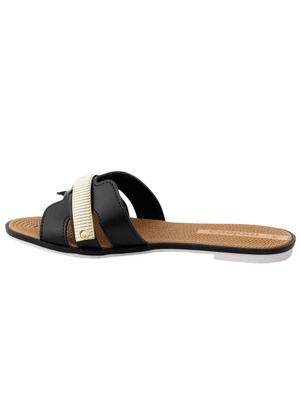 Chinelo Moleca (Preto) em Sintético - MOLECA