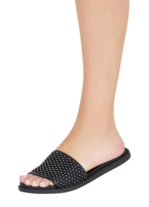 Chinelo Moleca (Preto) em Sintético - MOLECA