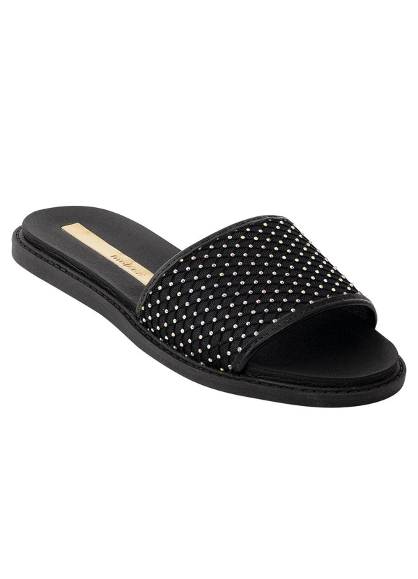Moleca - Chinelo Moleca Preto em Sintético 4