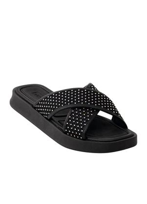 Chinelo Moleca (Preto) em Sintético - MOLECA