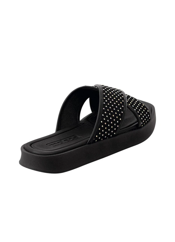 Moleca - Chinelo Moleca Preto em Sintético 4