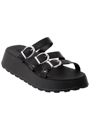 Chinelo Moleca (Preto) em Sintético - MOLECA