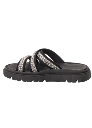 Chinelo Moleca (Preto) em Sintético - MOLECA