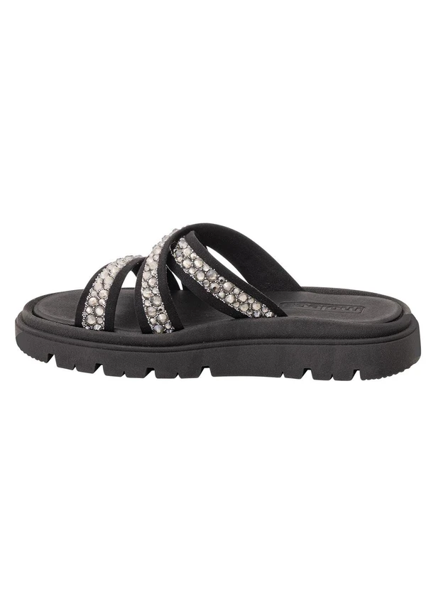 Moleca - Chinelo Moleca Preto em Sintético 2