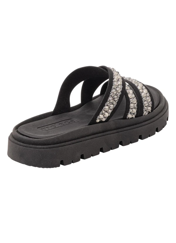 Moleca - Chinelo Moleca Preto em Sintético 3