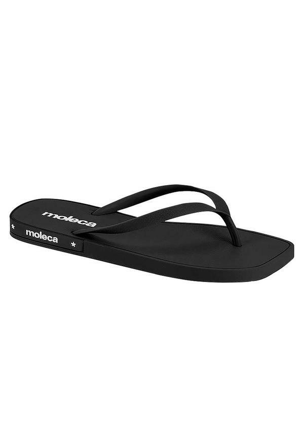 Chinelo Moleca (Preto) em Sinttico